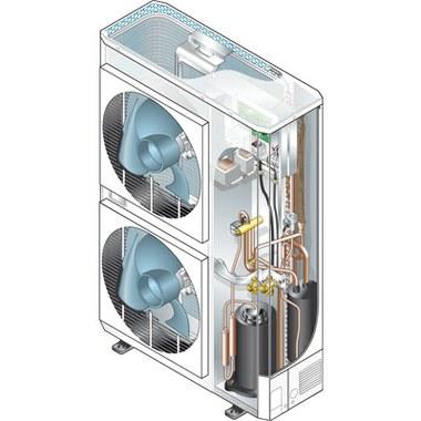 Pompa di calore, termoidraulica